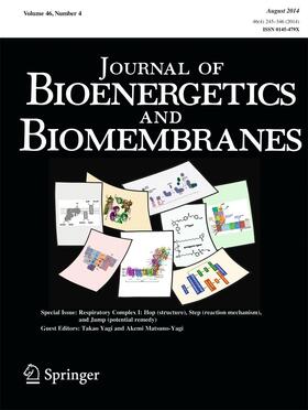  Journal of Bioenergetics and Biomembranes | Zeitschrift |  Sack Fachmedien