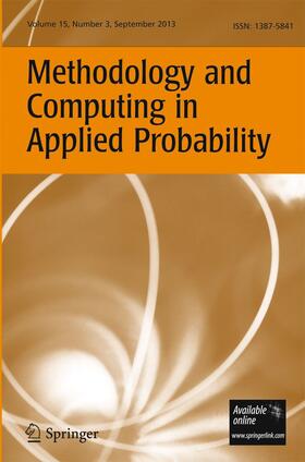 Editor-in-Chief: Joseph Glaz |  Methodology and Computing in Applied Probability | Zeitschrift |  Sack Fachmedien