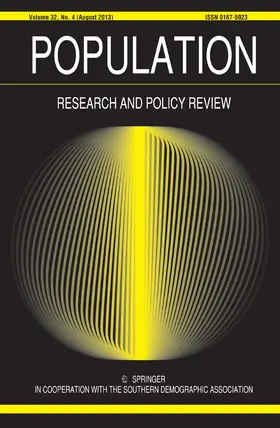 Editor: J.S. Cossman / C.S. Sparks |  Population Research and Policy Review | Zeitschrift |  Sack Fachmedien