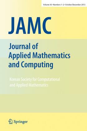  Journal of Applied Mathematics and Computing | Zeitschrift |  Sack Fachmedien