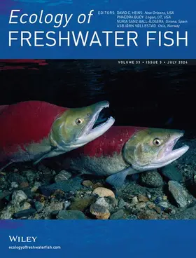  Ecology of Freshwater Fish | Zeitschrift |  Sack Fachmedien