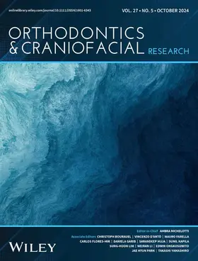  Orthodontics & Craniofacial Research | Zeitschrift |  Sack Fachmedien