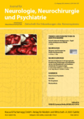 Journal für Neurologie, Neurochirurgie und Psychiatrie | Krause & Pachernegg | Zeitschrift | sack.de