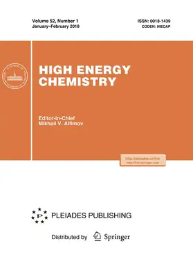  High Energy Chemistry | Zeitschrift |  Sack Fachmedien