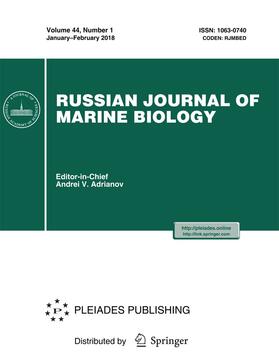 Editor-in-Chief: Andrei V. Adrianov |  Russian Journal of Marine Biology | Zeitschrift |  Sack Fachmedien
