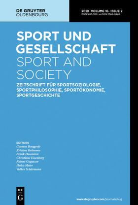 Hrsg. v. Alkemeyer, Thomas / Borggrefe, Carmen / Burrmann, Ulrike / Emrich, Eike / Gugutzer, Robert / Schürmann, Volker / Thiel, Ansgar |  Sport und Gesellschaft | Zeitschrift |  Sack Fachmedien