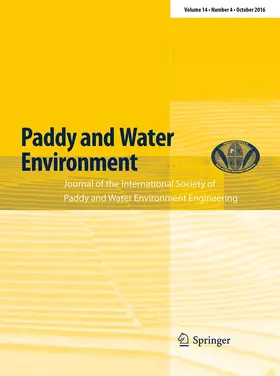  Paddy and Water Environment | Zeitschrift |  Sack Fachmedien