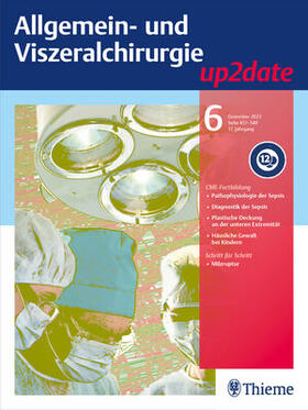 Allgemein- und Viszeralchirurgie up2date | Thieme | Zeitschrift | sack.de