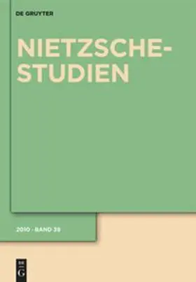  Nietzsche-Studien | Zeitschrift |  Sack Fachmedien