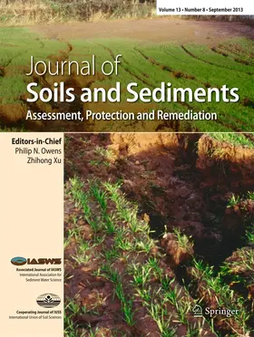 Editors-in-Chief: P.N. Owens / Z. Xu |  Journal of Soils and Sediments | Zeitschrift |  Sack Fachmedien