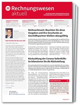  Rechnungswesen aktuell | Zeitschrift |  Sack Fachmedien