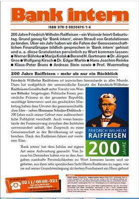  Bank intern | Zeitschrift |  Sack Fachmedien