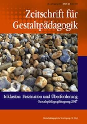 Gestaltpädagogische Vereinigung |  Zeitschrift für Gestaltpädagogik | Zeitschrift |  Sack Fachmedien