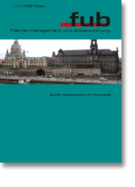 Prof. Dr.-Ing. Theo Kötter, Universität Bonn |  fub - Flächenmanagement und Bodenordnung | Zeitschrift |  Sack Fachmedien