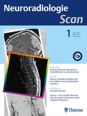 Prof. Dr. Michael Forsting, Prof. Dr. Olav Jansen |  Neuroradiologie Scan | Zeitschrift |  Sack Fachmedien