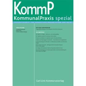 von Christoph Donhauser (Hrsg.) / Timm Fuchs (Hrsg.) / Prof. Dr. Andreas Saxinger (Hrsg.) |  KommunalPraxis spezial | Zeitschrift |  Sack Fachmedien