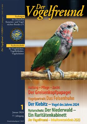 Deutscher Kanarien- und Vogelzüchter-Bund e.V. |  Der Vogelfreund | Zeitschrift |  Sack Fachmedien