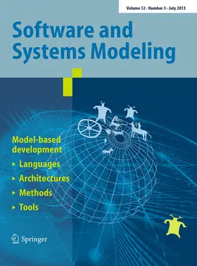 Editors-in-Chief: J. Gray / B. Rumpe |  Software and Systems Modeling | Zeitschrift |  Sack Fachmedien