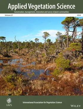  Applied Vegetation Science | Zeitschrift |  Sack Fachmedien