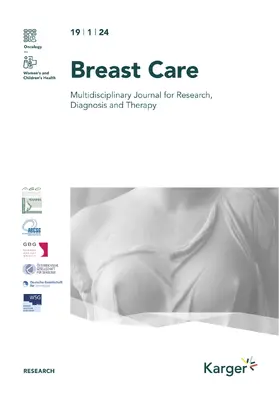 M. Gnant (Vienna) / C. Thomssen (Halle / Saale) / N. Harbeck (Munich) |  Breast Care | Zeitschrift |  Sack Fachmedien