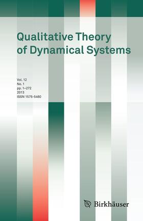  Qualitative Theory of Dynamical Systems | Zeitschrift |  Sack Fachmedien