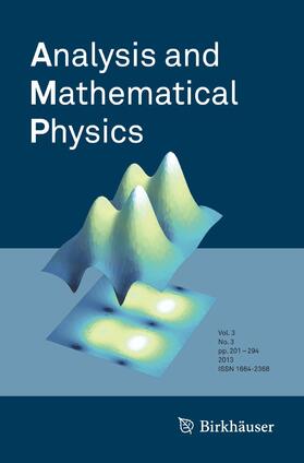  Analysis and Mathematical Physics | Zeitschrift |  Sack Fachmedien