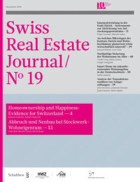 SREJ - Swiss Real Estate Journal | Schulthess | Zeitschrift | sack.de