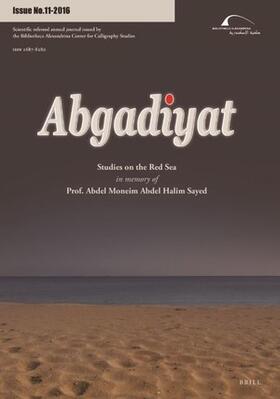 Abgadiyat | Brill | Zeitschrift | sack.de