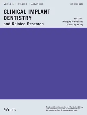  Clinical Implant Dentistry and Related Research | Zeitschrift |  Sack Fachmedien