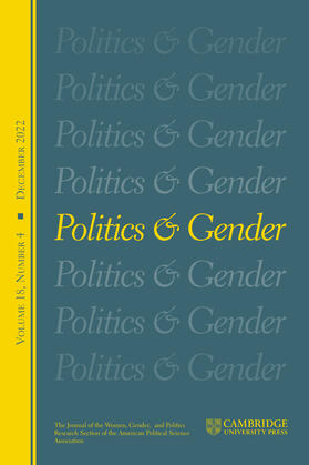 Politics & Gender | Cambridge University Press | Zeitschrift | sack.de