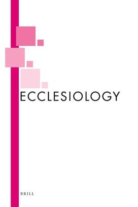  Ecclesiology | Zeitschrift |  Sack Fachmedien
