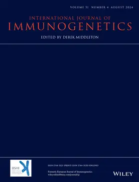  International Journal of Immunogenetics | Zeitschrift |  Sack Fachmedien