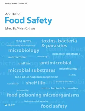  Journal of Food Safety | Zeitschrift |  Sack Fachmedien