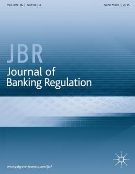 Editor: Dalvinder Singh |  Journal of Banking Regulation | Zeitschrift |  Sack Fachmedien