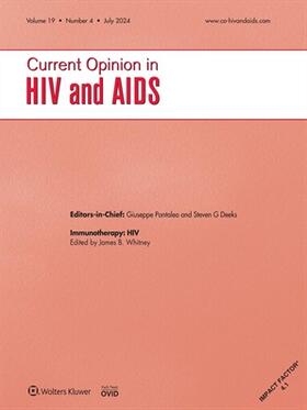  Current Opinion in HIV and AIDS | Zeitschrift |  Sack Fachmedien