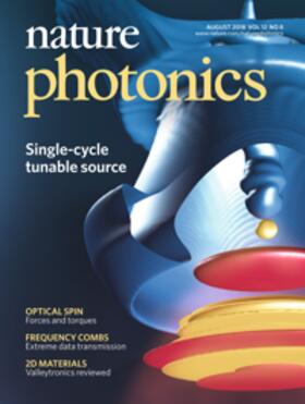 Chief Editor: Oliver Graydon |  Nature Photonics | Zeitschrift |  Sack Fachmedien