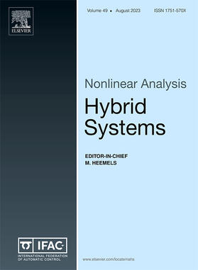  Nonlinear Analysis: Hybrid Systems | Zeitschrift |  Sack Fachmedien