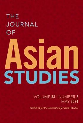  Journal of Asian Studies | Zeitschrift |  Sack Fachmedien