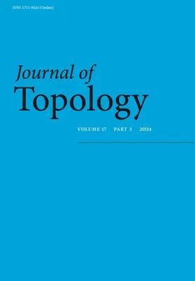  Journal of Topology | Zeitschrift |  Sack Fachmedien