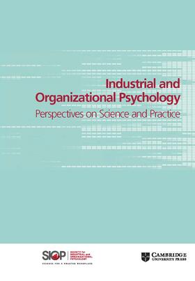  Industrial and Organizational Psychology | Zeitschrift |  Sack Fachmedien