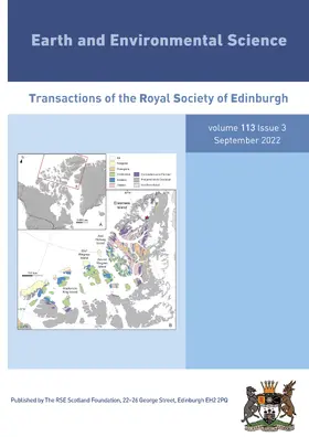  Earth and Environmental Science Transactions of The Royal Society of Edinburgh | Zeitschrift |  Sack Fachmedien