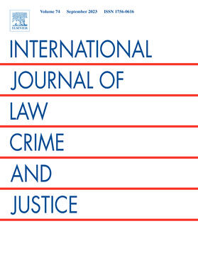 Editor-in-Chief: S. Charman |  International Journal of Law, Crime and Justice | Zeitschrift |  Sack Fachmedien