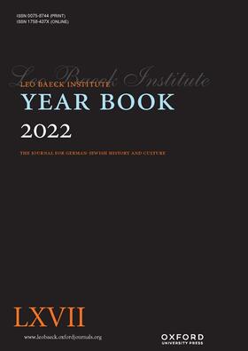  The Leo Baeck Institute Year Book | Zeitschrift |  Sack Fachmedien