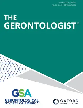  The Gerontologist | Zeitschrift |  Sack Fachmedien