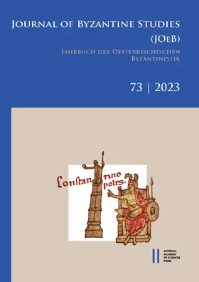  Journal of Byzantine Studies | Zeitschrift |  Sack Fachmedien