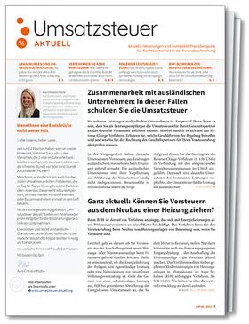  Umsatzsteuer aktuell | Zeitschrift |  Sack Fachmedien