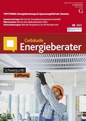  Gebäude-Energieberater | Zeitschrift |  Sack Fachmedien