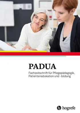 Michael Bossle, Doris Eberhardt, Katrin S. Rohde, Susanne Schewior-Popp, Kordula Schneider, Angelika Zegelin |  PADUA | Zeitschrift |  Sack Fachmedien