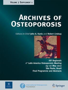  Archives of Osteoporosis | Zeitschrift |  Sack Fachmedien