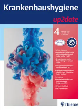 Krankenhaushygiene up2date | Thieme | Zeitschrift | sack.de